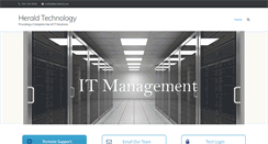 Desktop Screenshot of heraldtech.net